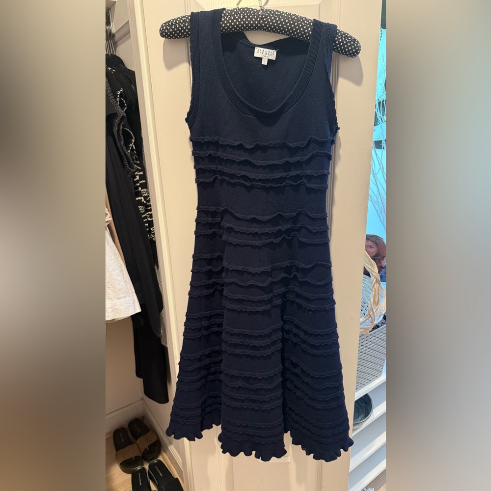 Claudie pierlot navy dress small